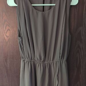 Forever 21 Green Sleeveless Midi Dress